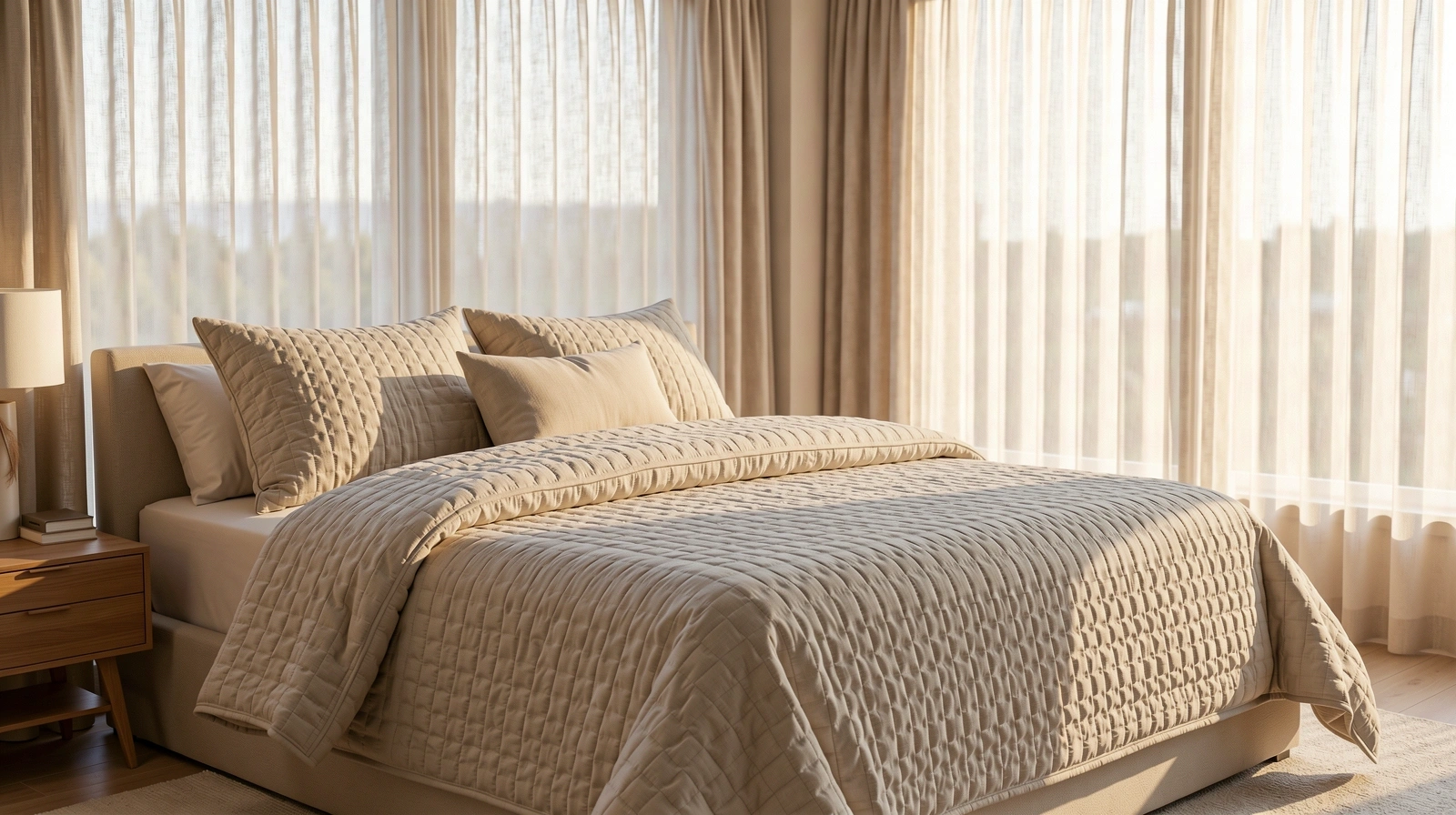 Ruhige Schlafumgebung für optimale Regeneration